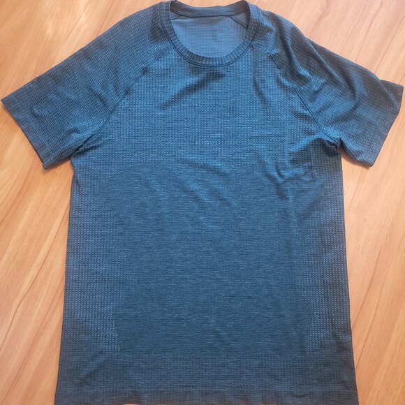 Lululemon Men's Metal Vent Tech Short-Sleeve Shirt BLUE - Picture 1 of 5